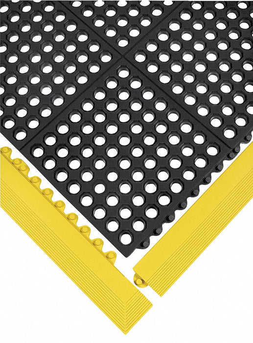 Mat Edging Yellow 3 x 3ft. 3 