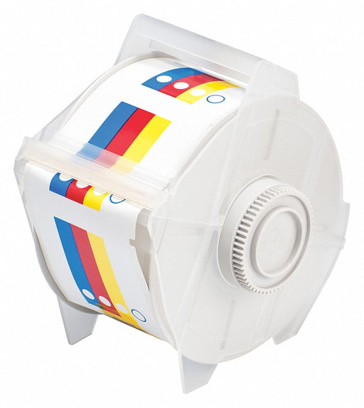 Pre-Cut Label Stock Roll White Gloss