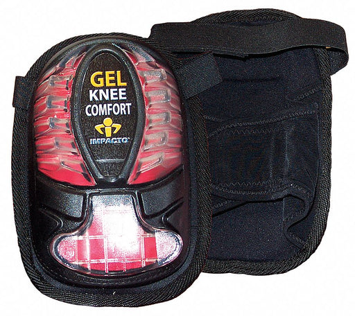 Knee Pad UNIV Hook/Loop Black/Clear PR