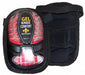 Knee Pad UNIV Hook/Loop Black/Clear PR