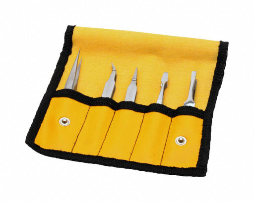 Tweezer Set Corrosion Resistant 5 Piece
