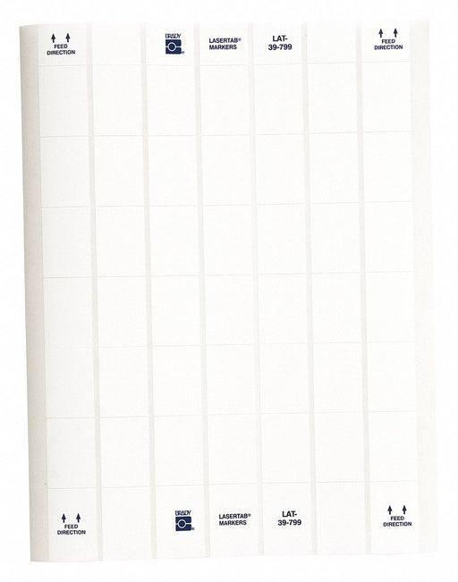 Label 1 in W 1-7/16 in L Nylon PK24