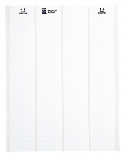 WraparoundLabel White 1inW PK48