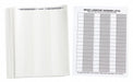 WraparoundLabel White 19/32inW PK56