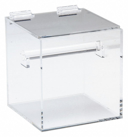 Safety Label Dispenser Plastic Clear Win
