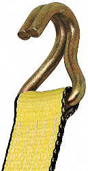 M6890 Tie Down Strap Wire-Hook Green