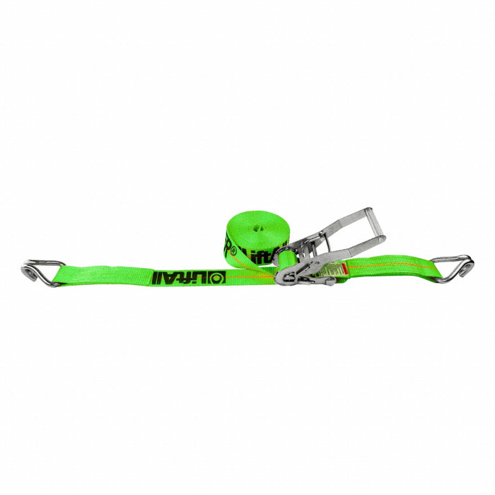 M6890 Tie Down Strap Wire-Hook Green