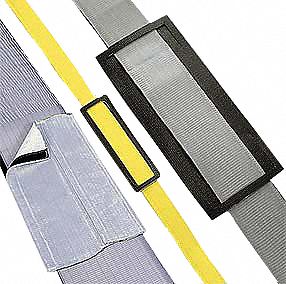 Strap Wear Pad 3 1/2 W Polyester Black
