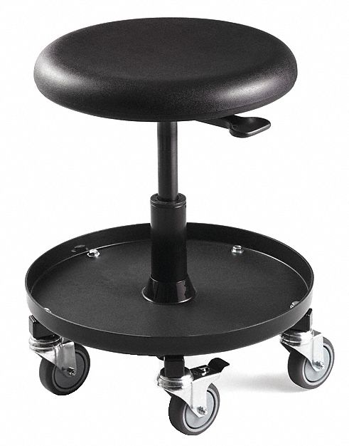 Round Stool 5-Star Black 20.5 H