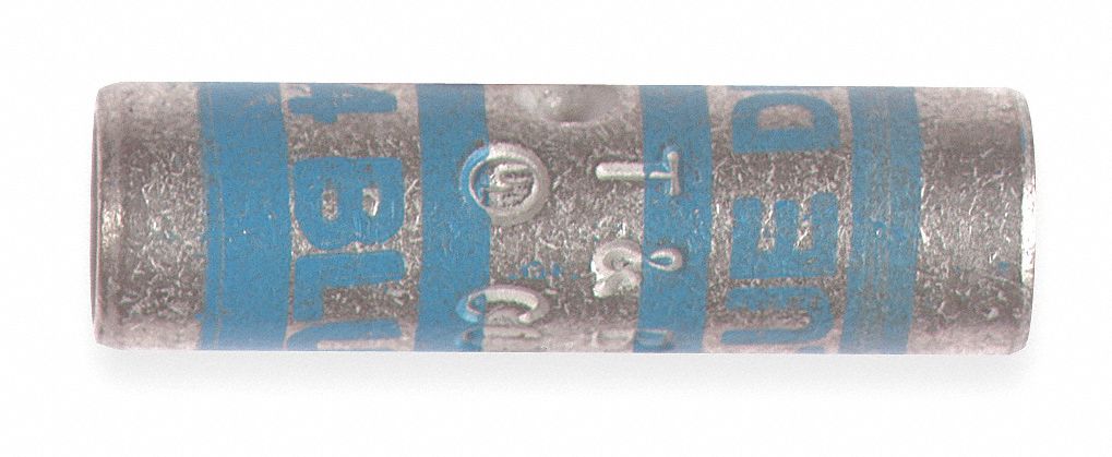 Open Barrel Splice Blue Copper 35 kV