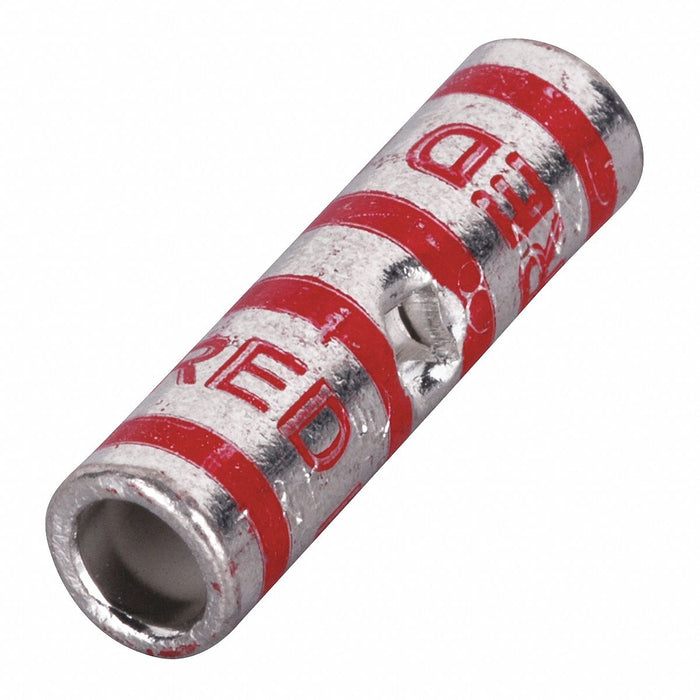 Open Barrel Splice Red Copper 35 kV