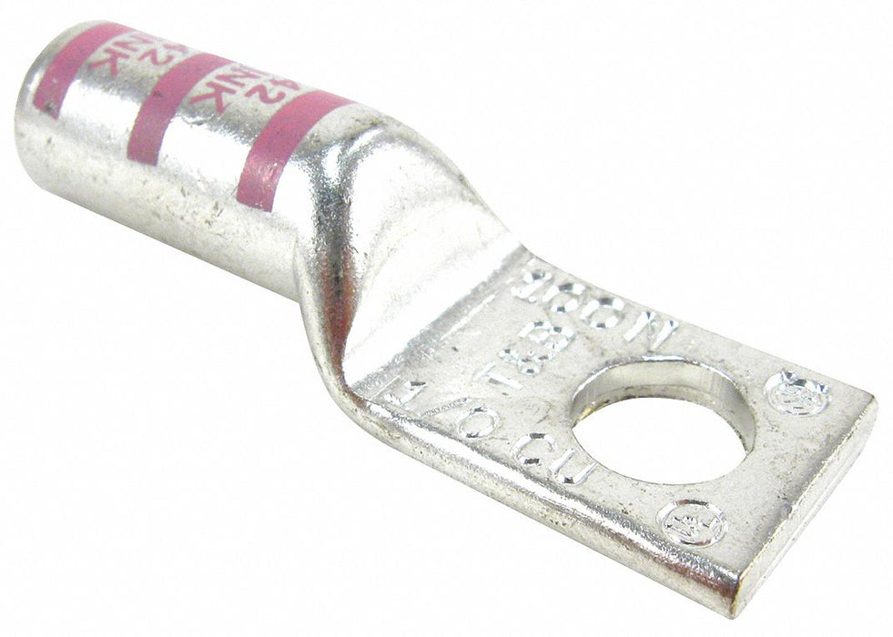 OneHoleLugCmprsnConn Long Pink 42