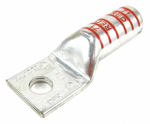 OneHoleLugCmprsnConn Long Red 71
