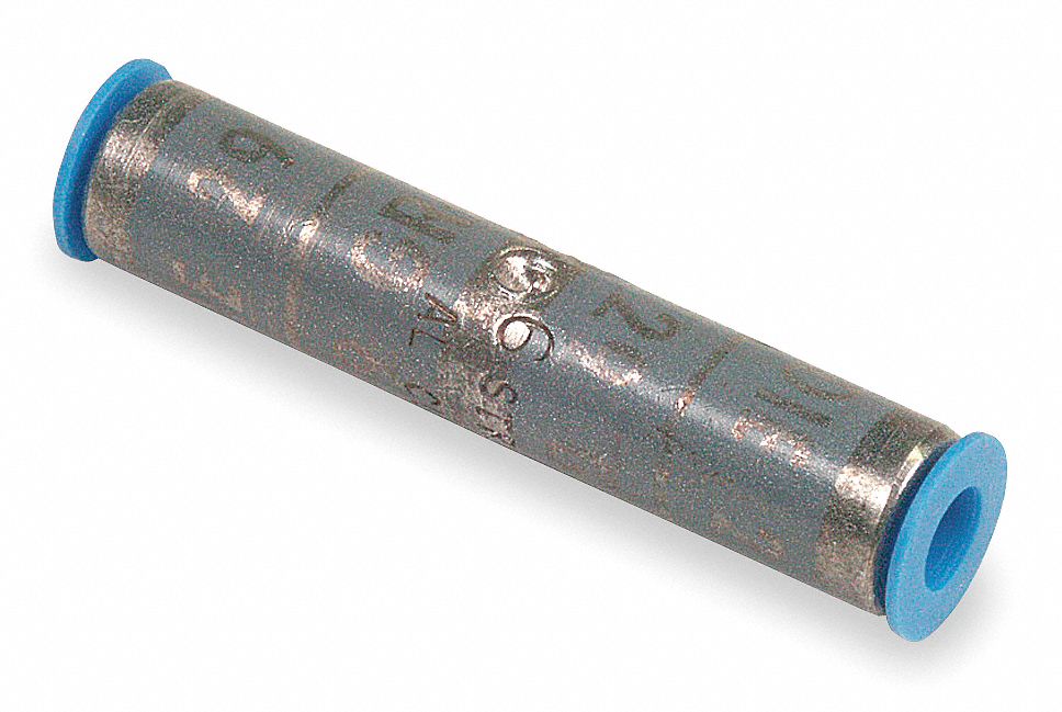 Open Barrel Splice Gray Copper 35 kV