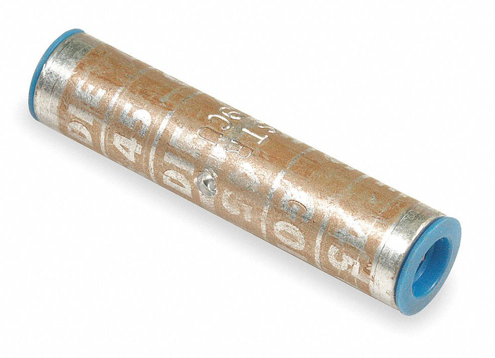 Open Barrel Splice Gold Copper 35 kV