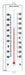 Analog Thermometer -40 to 120 Degree F