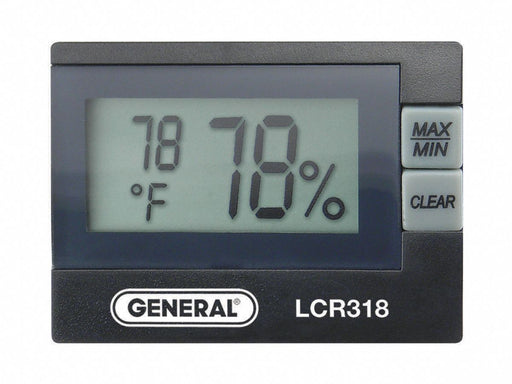 Indoor Digital Hygrometer 14 to 140 F