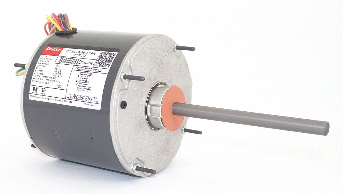 Condenser Fan Motor 1/4 HP 825 rpm 60 Hz