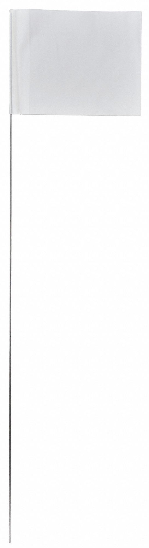 Marking Flag White Blank PVC PK100