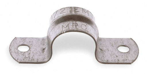 Two Hole Conduit Strap Steel PK250