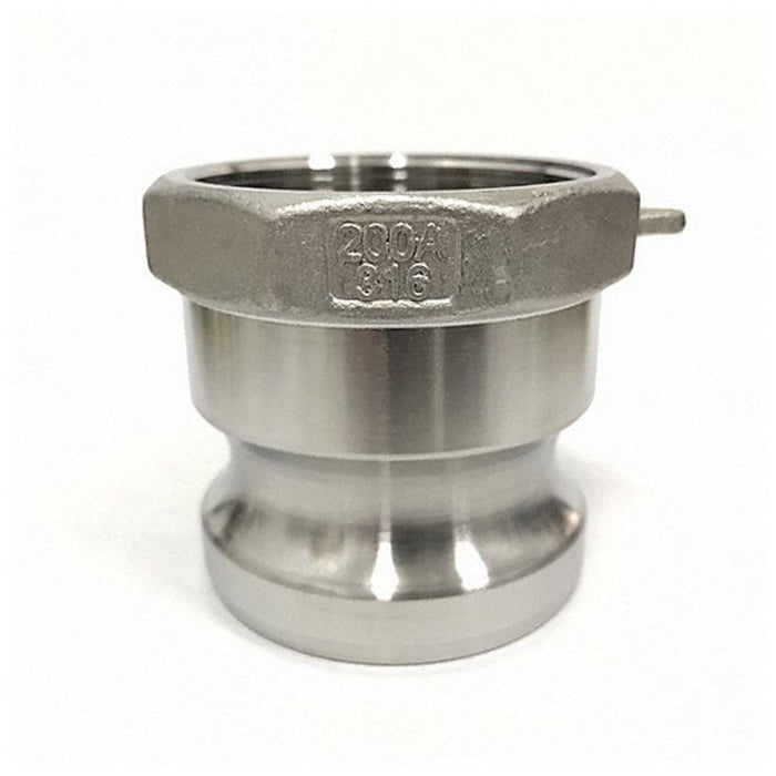 Cam and Groove Adapter 2 316 SS