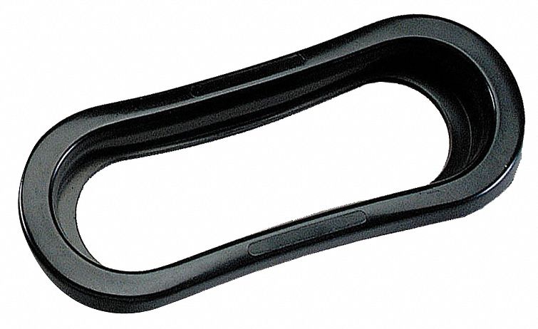 Grommet Round Black Rubber Style 3