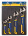Adj. Wrench Sets Steel Chrome 6 to 12 