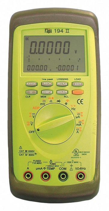 Digital Multimeter 10A 1000V 50 MOhms