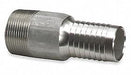 Barbed Hose Fitting Hose ID 1 NPT