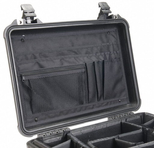 LdOrgnzr Blk Lthr/Ballist Nylon 16.3 in