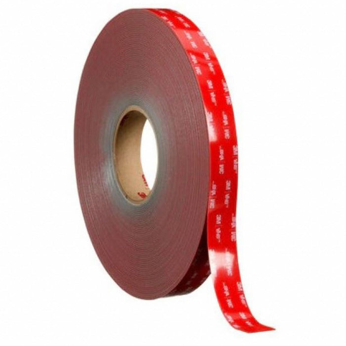 Foam Tape Gray 18 yd L 3/4 in W