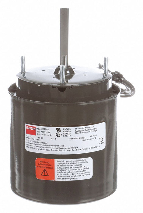 HVAC Motor 1/20 hp