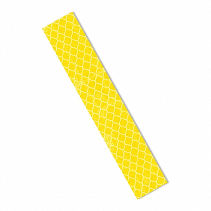 Reflective Tape Strips Yellow PK10