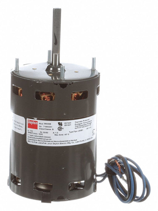 Motor 1/15 HP 1625 rpm 3.3 115V