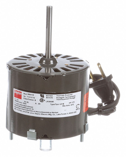 Motor 1/70 HP 3000 rpm 3.3 115V