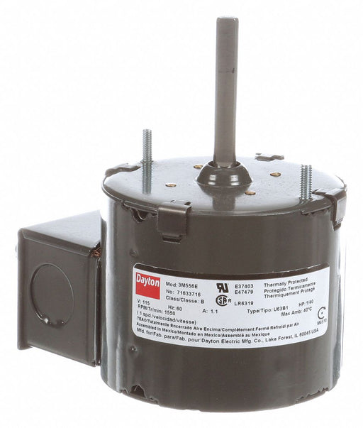 Motor 1/40 HP 1550 rpm 3.3 115V