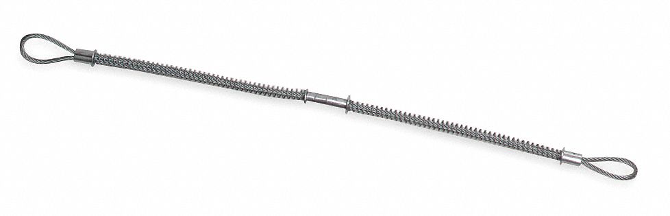Safety Cable 38 L Steel 1/4 Dia