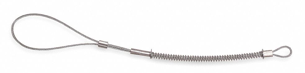 Safety Cable 20.25 L Steel 1/8 Dia