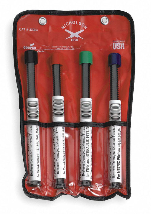Thread Restoring File Set 4 pcs.
