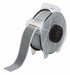 F0285 ContinuousLabelStock Gray Gloss 1-1/8inW