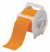 F0284 ContinuousLabelStock Orange Gloss