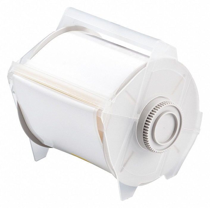 F0287 ContinuousLabelStock White Gloss 4inW