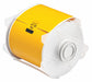 F0287 ContinuousLabelStock Yellow Gloss 4inW