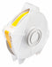 F0286 ContinuousLabelStock Yellow Gloss 1/2inW