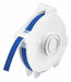 ContinuousLabelStock Blue Gloss 1/2inW