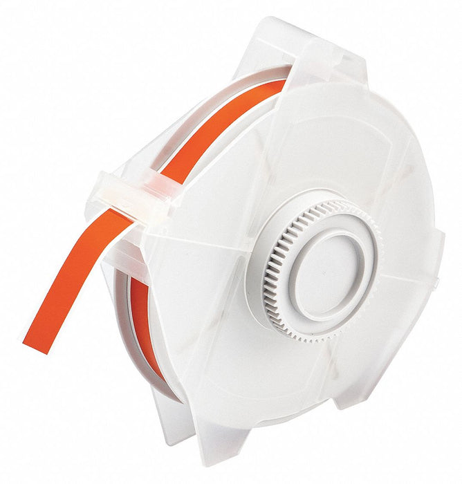 ContinuousLabelStock Orange Gloss 1/2inW