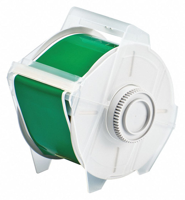 F0288 ContinuousLabelStock Green Gloss