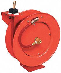 Spring Return Hose Reel 1/2 MNPT 50 ft