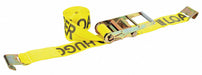 M6859 Tie Down Strap Flat-Hook Yellow
