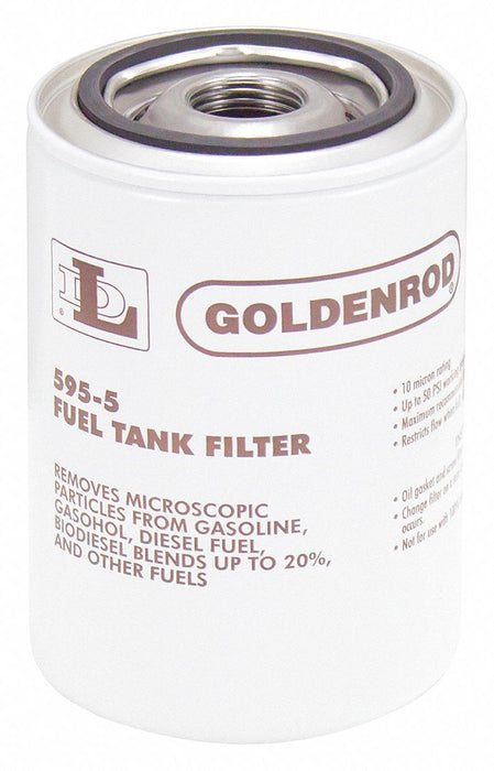 Fuel Filter 25 gpm 50 psi 5-1/4 in L